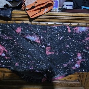 Blackhearted galaxy Jean shorts size 28